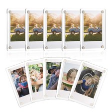 Acrylic Fridge Magnetic Frame, Double Sided Photo Refrigerator Magnet Picture...
