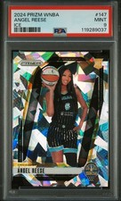 2024 Panini Prizm WNBA Ice Prizm Rookie RC #147 Angel Reese PSA 9