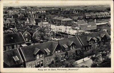 Postcard Koog aan de Zaan North Holland Netherlands, panorama Bloemwijk - 3178847