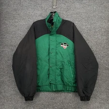 Skoal Bandit Racing Jacket Mens M Medium Green NASCAR K Products Thinsulate USA