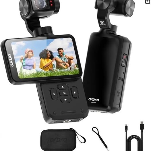 ORDRO M5 5K Video Camera WiFi IR Night Vision Handheld - PER