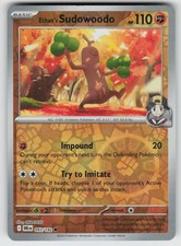 Ethan's Sudowoodo 093/182 Common Destined Rivals Pokemon Reverse Holo Near Mint