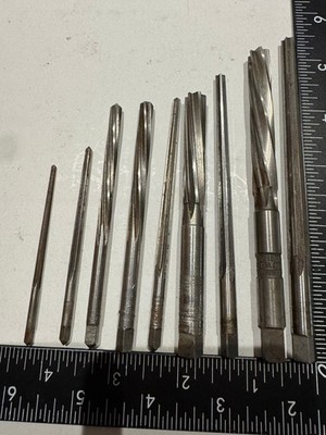 Restposten 9 x verschiedene Morsekegelreibahlen