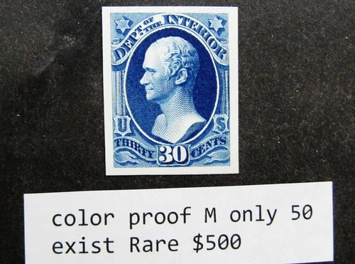 nystamps US Stamp Color Proof Mint Only 50 Exist Rare $500       M27x3618