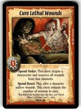 2001 Warlord: Saga of the Storm Base Set Card 270/295 R Cure Lethal Wounds