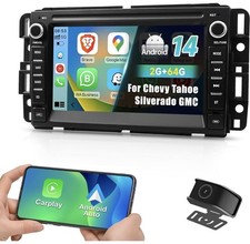Autoradio 64 GB con controlli 2007-2013 Yukon Silverado GMC Sierra Carplay Android