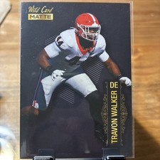2022 Wild Card MATTE - Travon Walker #MB-105 Black (RC)