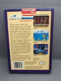 * G.I. Joe: The Atlantis Factor (Nintendo NES 1992) Complete CIB