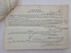 1912 antique STREET EXCAVATION PERMITS dormont pa SEWER WATER companies HISTORY — photo 9