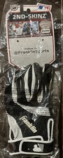 Franklin 2nd Skinz Batting Gloves Pre-Formance Black  White Size Medium