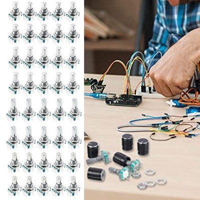 10pcs EC11 Rotary Encoder Switch Pack for Multimedia and Instrumentation