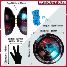 Professional Unresponsive Yoyo for Pros and Responsive Yoyos for Kids Beginne...
