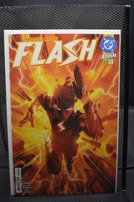 Absolute Flash #1 1st Print Nick Robles Cover A DC 2025 Jeff Lemire Wally 9.6