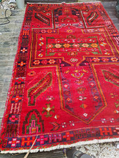 Stunning Vintage Tribal Rug – Hand Knotted Wool – 250 × 150 cm