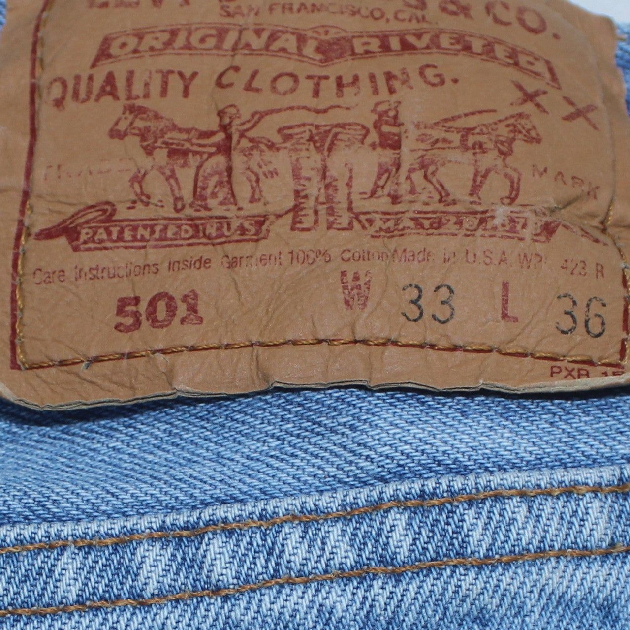 Levi Strauss &Co Blue Trousers Mens image 7