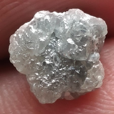 2.10 Ct Natural Rare Silver Rough Diamond Raw Uncut Loose Diamond For Ring