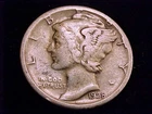 1928-S  Mercury Dime, Very Good grade