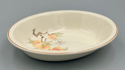 Wedgwood Pfirsich Sterling Form - 9,3/8'' Oval Offen Gemüse Servierschale.