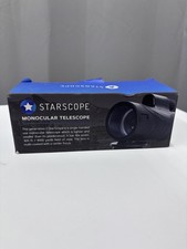 Starscope Monocular Telescope Gen 2 10x Zoom Water Resistant Open Box Unused