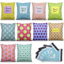 Poly Mailers 30 -1000pcs Plastic Shipping Bags Envelopes Designer Prints 2.4Mil