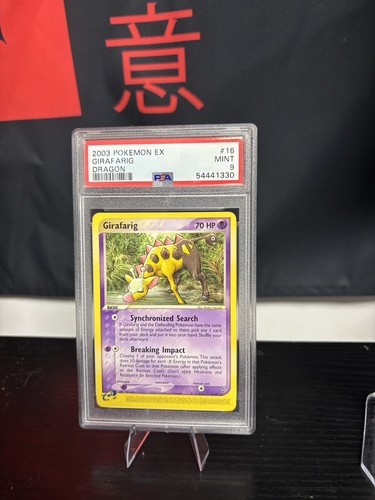 Girafarig graded PSA 9 for sale on eBay