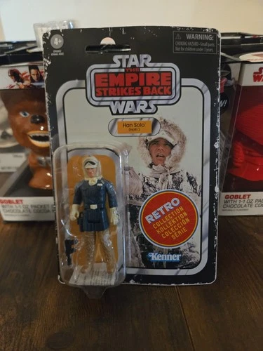 Star Wars Retro Collection Han Solo Hoth 3.75" Figure ESB 2020 Hasbro Kenner New