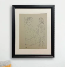 Pablo Picasso Hand-Signed Original Print With COA and +$3,500 USD Appraisal