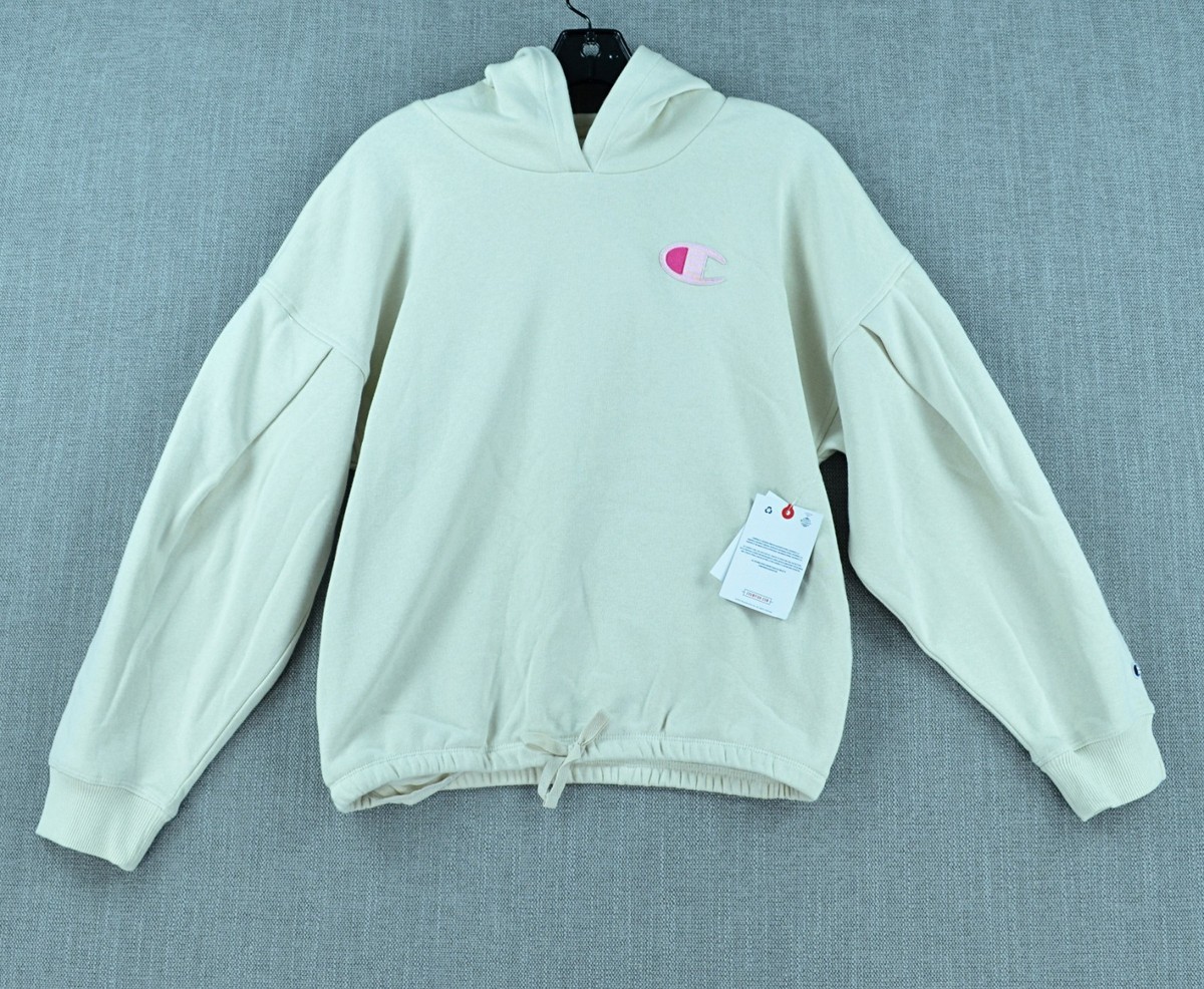 Champion Hoodie Girls XL (16) Graphic Print Logo Sport Sweatshirt