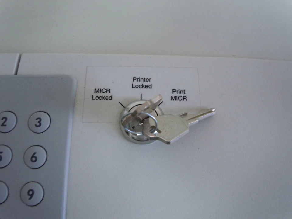 TROY SECURE HP LaserJet 9000N Printer w/Keys *Micr Check Printing *1-Year Warr!! - Image 4 of 4