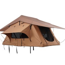 VEVOR Tente de Toit pour Voitures 2-3 Personnes Coque Dure Étanche avec Échelle