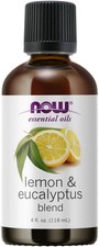 NOW Solutions - Lemon  Eucalyptus Oil Blend 4 fl. oz 118 ml by NOW