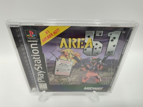 Area 51 - (PS1, 1996) *CIB*Top Zustand*Black Label*Getestet*KOSTENLOSER VERSAND! - Bild 7 von 22