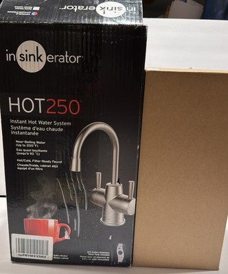 InSinkErator HWT-00 HOT250 2/3 Gal Instant Hot Water Tank Only Sealed -NO FAUCET
