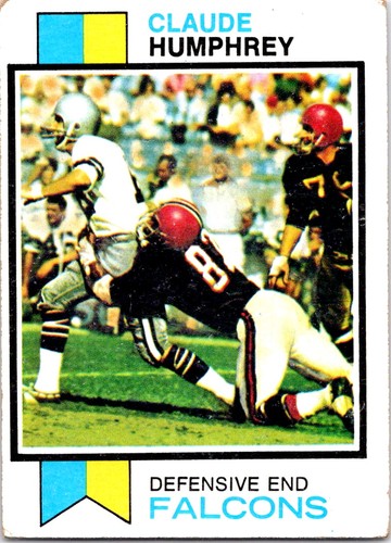 Claude Humphrey #200 1973 Topps card