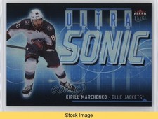 2024-25 Upper Deck Fleer Ultra Ultrasonic Kirill Marchenko #SN-9 READ e5s