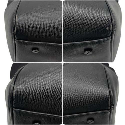 Tory Burch 2way shoulder bag nylon leather black 11 Authentic - Picture 9 of 14