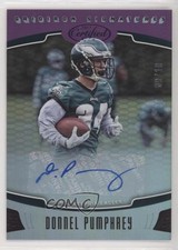 2017 Certified Gridiron Signatures Mirror Purple 3/10 Donnel Pumphrey Auto 0c3