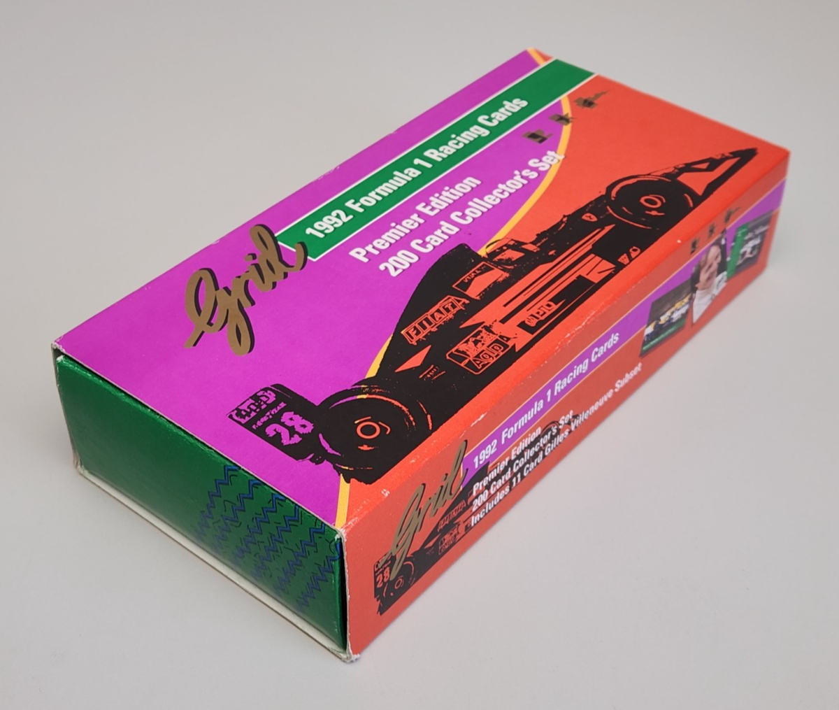 Grid 1992 Formula 1 Racing F1 200 Trading Card Collector's Set