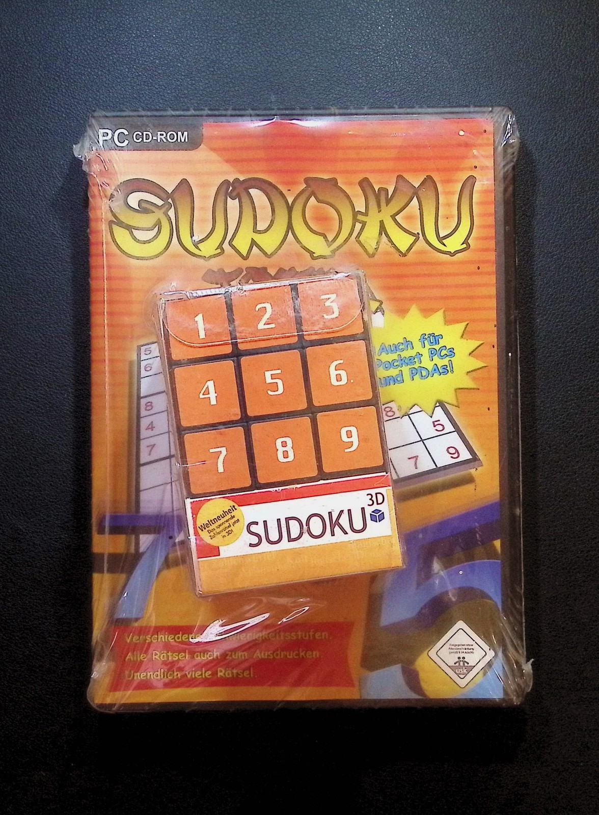 Sudoku Total PC CD mit Sudoku 3D Würfel