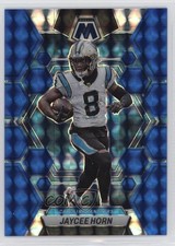 2023 Panini Mosaic Blue Mosaic Prizm 45/99 Jaycee Horn #32 0jk3
