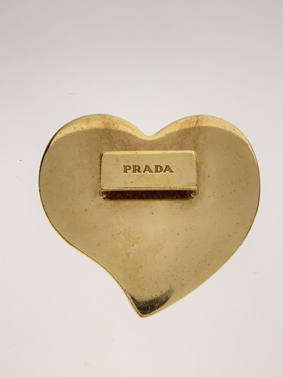 PRADA GLD Plated Keychain for Women thumbnail 3