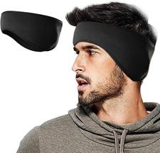 Winter Fleece Ear Warmers Headband Men Women Kids Ski