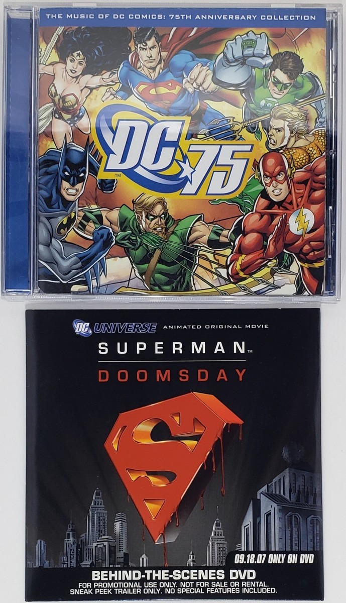DC 75 The Music of DC Comics 75th Anniversary Collection CD