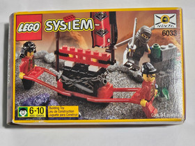 LEGO VINTAGE NINJA Treasure Transport Set 6033 with Box & Instructions