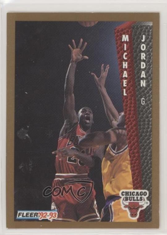 1992-93 Fleer Michael Jordan #32 HOF 0oz3