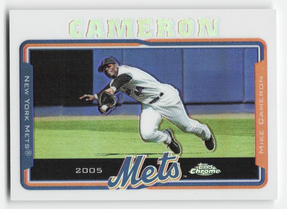 2005 Topps Chrome #167 Mike Cameron Refractors