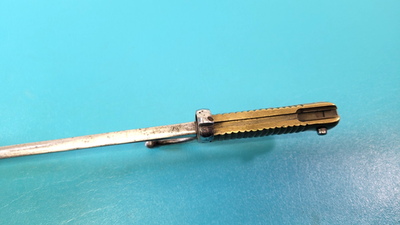 Rare French Model 1866 Scolaire Chassepot Cadet Bayonet Andreux