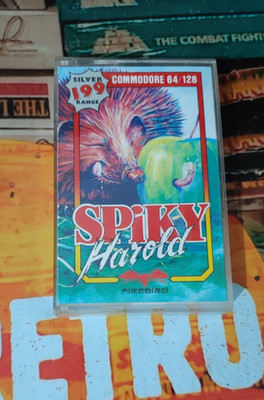 Spiky Harold (Firebird 1986) Commodore C 64 (Tape, Box, Manual) works 8-bit