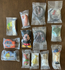 Cereal Toys Mixed Lot of 13  Ice Age Pencil Topper Set, Disney step counters