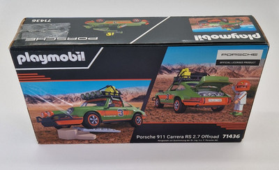 PLAYMOBIL 71436 Porsche 911 Carrera RS 2.7 Offroad, 1 Teil fehlt(Radbolzen)